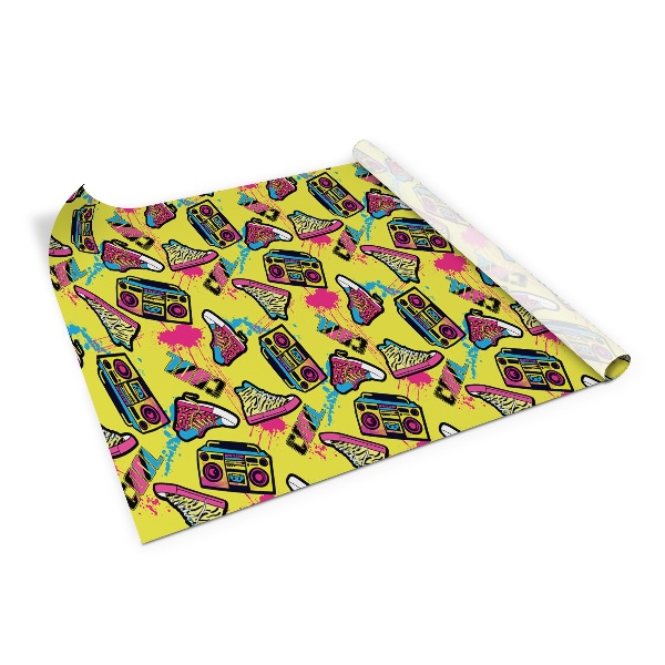 Folie autocolanta mobila Baskets rétro boombox