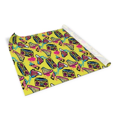 Folie autocolanta mobila Baskets rétro boombox