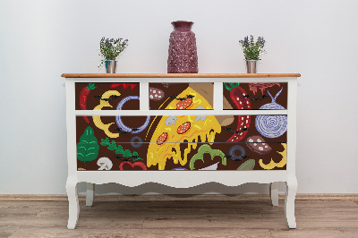 Folie autoadeziva pentru mobila Pizza