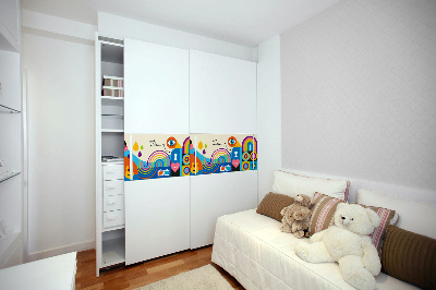 Autocolant pentru mobila Street art pop art