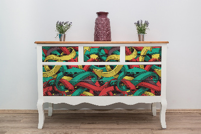 Folie autocolanta mobila Flèches de graffitis