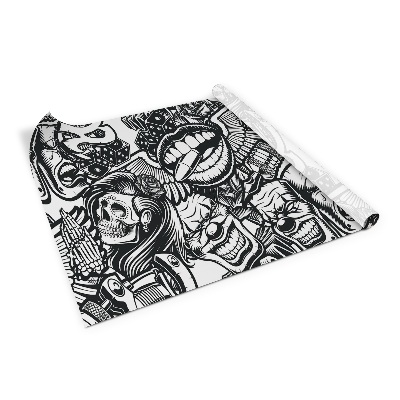 Folie autoadeziva pentru mobila Tatouage de crâne