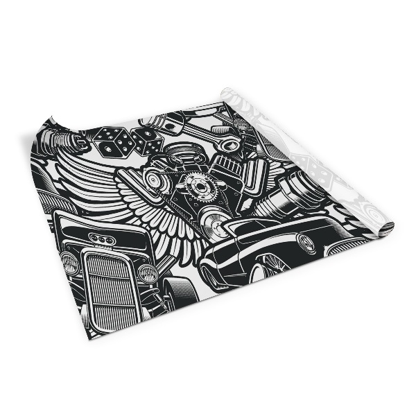 Folie autocolanta mobila Tatouages de voitures anciennes