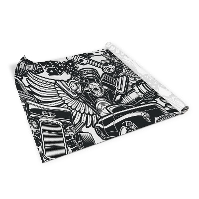 Folie autocolanta mobila Tatouages de voitures anciennes