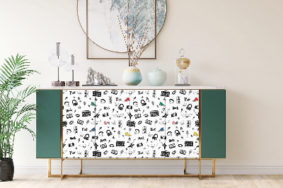 Folie autocolanta mobila Punk rock