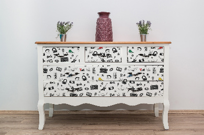 Folie autocolanta mobila Punk rock