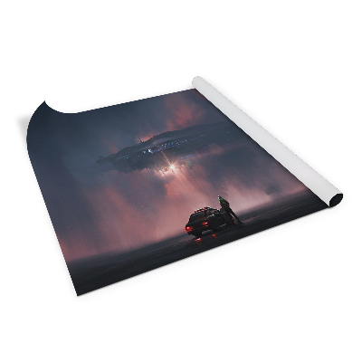 Folie autocolanta mobila Vaisseau extraterrestre OVNI