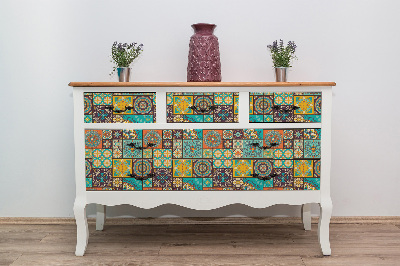 Autocolant pentru mobila Patchwork