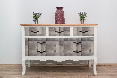 Autocolant pentru mobila Texture de tôle