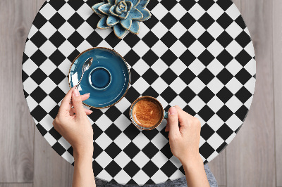 Folie autoadeziva pentru mobila Damier diagonal