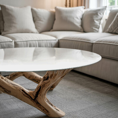 Plateau pour table Blanc pur