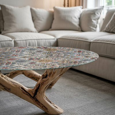 Plateau pour table Mosaïques décoratives avec détails