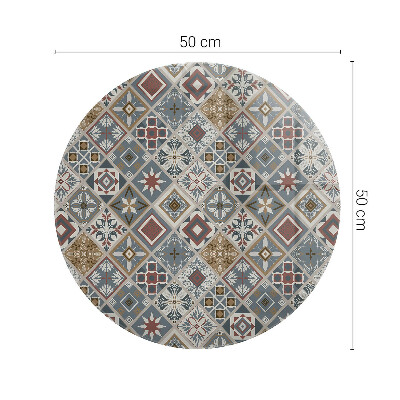 Plateau pour table Mosaïques décoratives avec détails