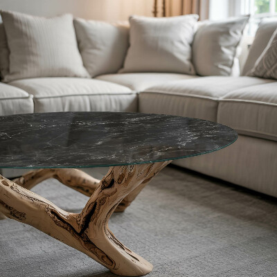 Plateau pour table Marbre aux veines délicates