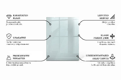 Plateau de table rectangulaire transparent