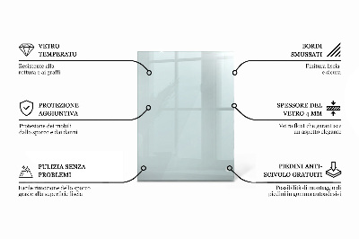 Plateau de table rectangulaire transparent