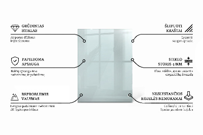 Plateau de table rectangulaire transparent