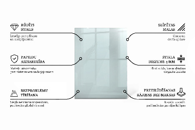Plateau de table rectangulaire transparent