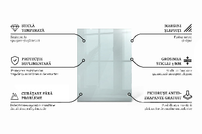 Plateau de table rectangulaire transparent