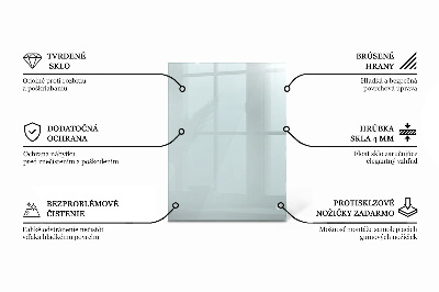 Plateau de table rectangulaire transparent
