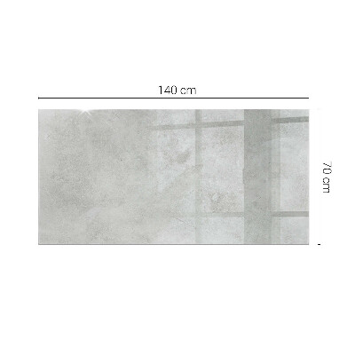 Plateau en verre Motifs en béton avec rayures