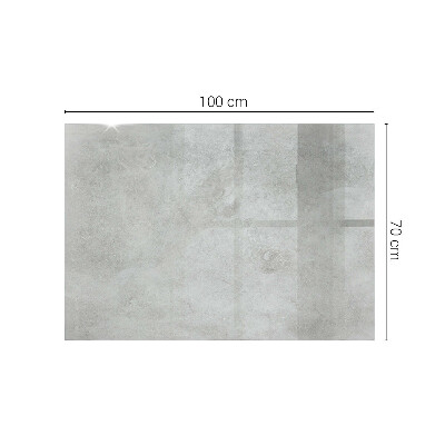 Plateau en verre Motifs en béton avec rayures