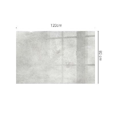 Plateau en verre Motifs en béton avec rayures