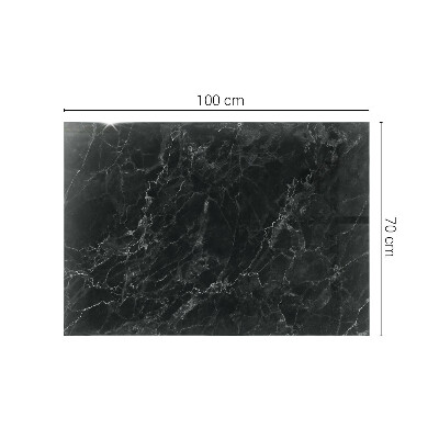 Plateau en verre Les veines du marbre sont à la mode