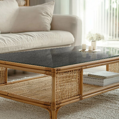 Plateau en verre Structure en pierre naturelle