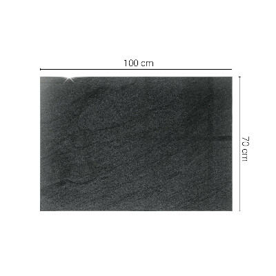 Plateau en verre Structure en pierre naturelle