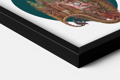 Tableau dans un cadre noir Cracovie