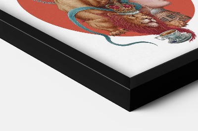 Tableau dans un cadre noir Londres