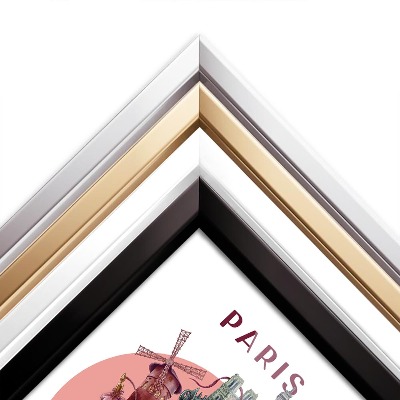Tableau dans un cadre noir Paris