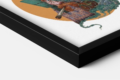 Tableau dans un cadre noir Amsterdam