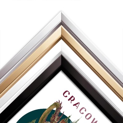 Tableau dans un cadre blanc Cracovie