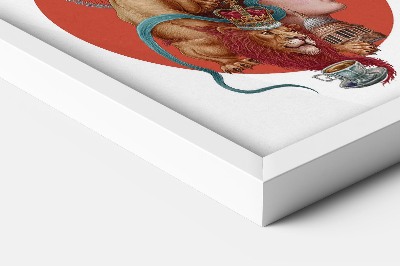 Tableau dans un cadre blanc Londres