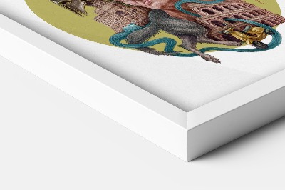 Tableau dans un cadre blanc Rome