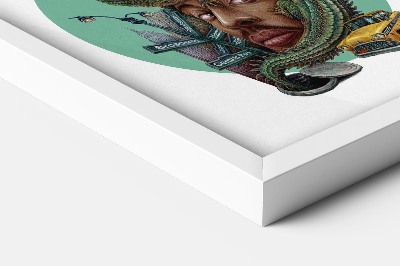 Tableau dans un cadre blanc New York