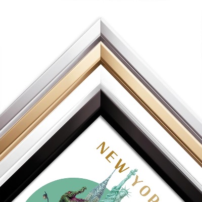 Tableau dans un cadre blanc New York