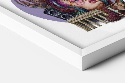 Tableau dans un cadre blanc Berlin