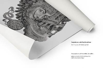 Tableau Barcelone noir et blanc