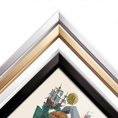 Tableau dans un cadre blanc Amsterdam Vintage