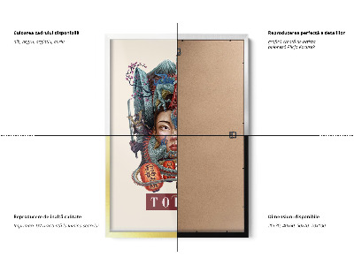 Tableau dans un cadre blanc Tokyo Vintage