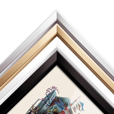 Tableau dans un cadre blanc Tokyo Vintage