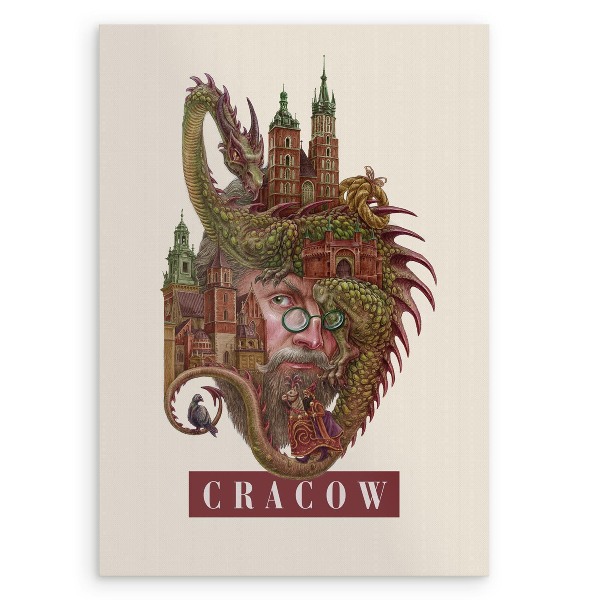 Tableau Cracovie Vintage
