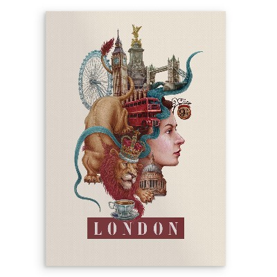 Tableau Londres Vintage