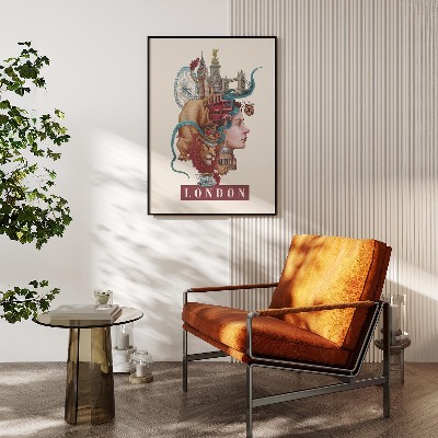 Tableau Londres Vintage