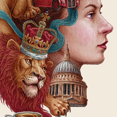 Tableau Londres Vintage