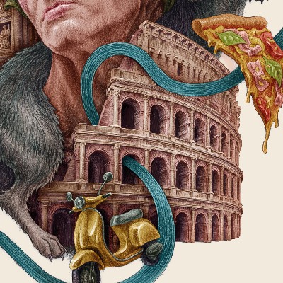 Tableau Rome Vintage