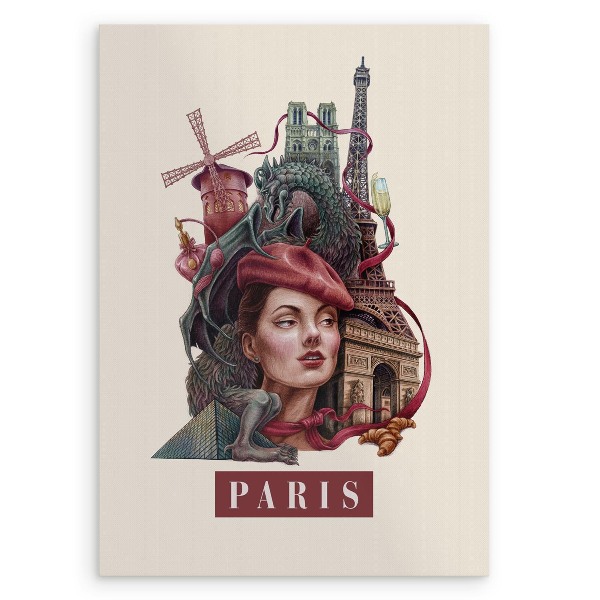 Tableau Paris Vintage